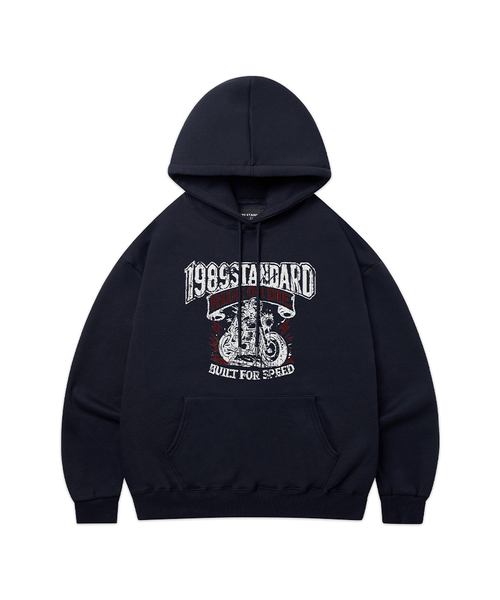 1989STANDARD(1989スタンダード)の「RIDER 1989 フードパーカー (STHSTD-0262)(パーカー・メンズ・オートミール/ライトグレー/ダークグレー/ブラック/バーガンディー/ネイビー・MEDIUM/X-LARGE/LARGE)」の5枚目の写真