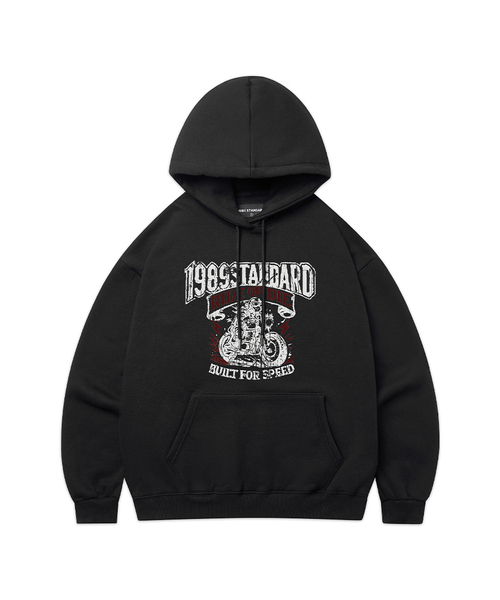 1989STANDARD(1989スタンダード)の「RIDER 1989 フードパーカー (STHSTD-0262)(パーカー・メンズ・オートミール/ライトグレー/ダークグレー/ブラック/バーガンディー/ネイビー・MEDIUM/X-LARGE/LARGE)」の1枚目の写真