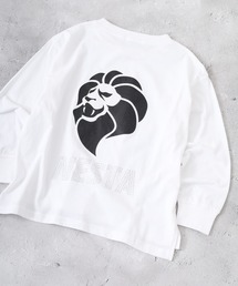 NESTA（ネスタ）の「NESTAオーバーサイズラインストーンロンTシャツ KIDS（Tシャツ/カットソー）」