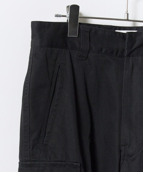 encode（エンコード）の「encode / Improved M-47 cargo trouser / code-001B 秋服 冬服（カーゴパンツ・メンズ・ブラック・M/S）」の4枚目の写真