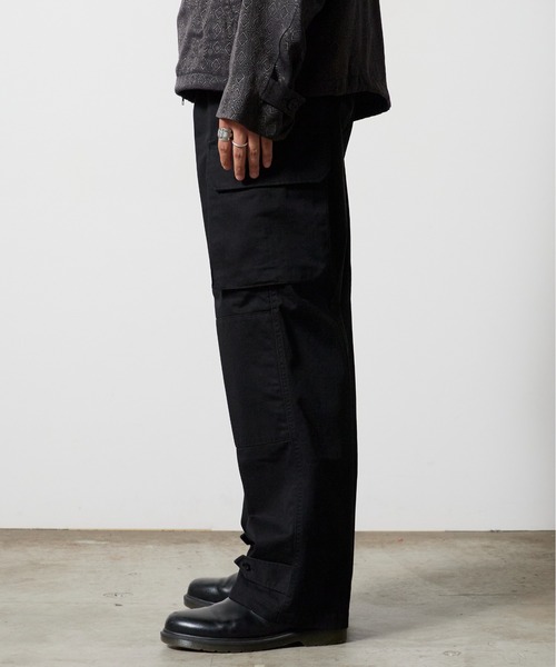 encode（エンコード）の「encode / Improved M-47 cargo trouser / code-001B 秋服 冬服（カーゴパンツ・メンズ・ブラック・M/S）」の18枚目の写真