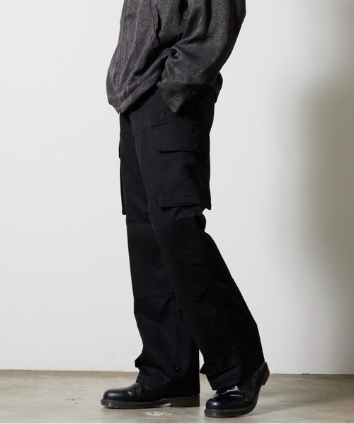 encode（エンコード）の「encode / Improved M-47 cargo trouser / code-001B 秋服 冬服（カーゴパンツ・メンズ・ブラック・M/S）」の12枚目の写真