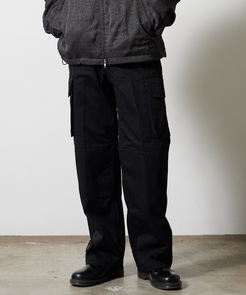 encode（エンコード）の「encode / Improved M-47 cargo trouser / code-001B 秋服 冬服（カーゴパンツ・メンズ・ブラック・M/S）」の13枚目の写真