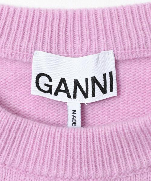 GANNI(ガニー)の「GANNI GRAPHIC SWEATER CRAB(ニット/セーター・レディース・ピンク・SMALL)」の10枚目の写真