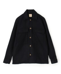 【別注】GUY ROVER ウールポリエステル シャツブルゾン