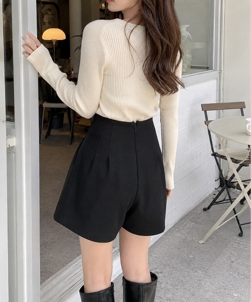 Mku Ekta(ムクエクタ)の「ハイウエストショートパンツ(その他パンツ・レディース・ブラック・L/M/S)」の18枚目の写真