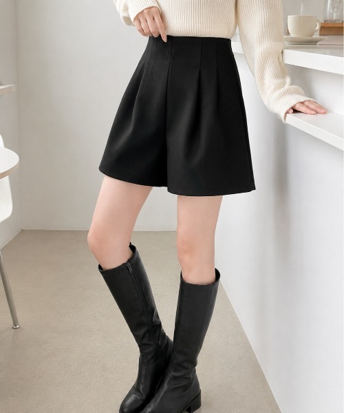 Mku Ekta(ムクエクタ)の「ハイウエストショートパンツ(その他パンツ・レディース・ブラック・L/M/S)」の17枚目の写真