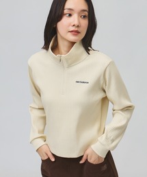【別注】ニューバランス New Balance ハーフジップリブプルオーバー 限定コラボ