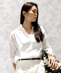 Chez toi | タイプライターシャツ(シャツ/ブラウス)