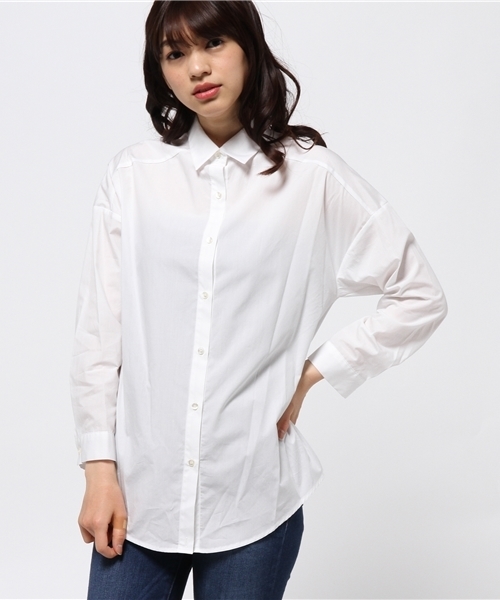 Chez toi（シェトワ）の「タイプライターシャツ（シャツ/ブラウス・レディース・ホワイト・FREE）」の4枚目の写真