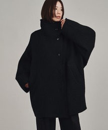 【louren/ローレン】tweed midi coat/ツウィードミディコート