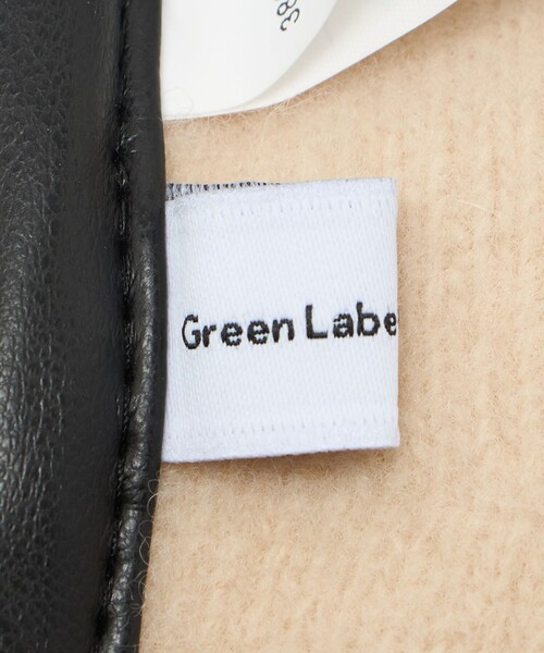green label relaxing(グリーンレーベルリラクシング)の「フェイク パール ハート ベレー帽 / キッズ(ハンチング/ベレー帽・キッズ・ブラック/ナチュラル・FREE(53-55cm))」の13枚目の写真