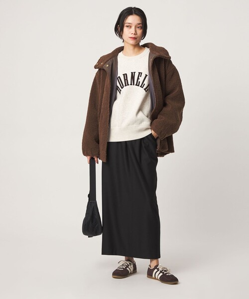 green label relaxing(グリーンレーベルリラクシング)の「【結論シリーズ】ホッとタイトスカート マシンウォッシャブル ストレッチ 帯電防止(スカート・レディース・ブラック/グレー/その他1/ナチュラル・SHORT/36/38/TALL)」の14枚目の写真