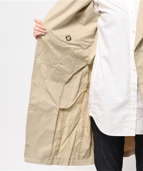MOUSSY(マウジー)の「NO SLEEVE TRENCH COAT(その他アウター・レディース・ライトベージュ/ライトカーキ・FREE)」の14枚目の写真