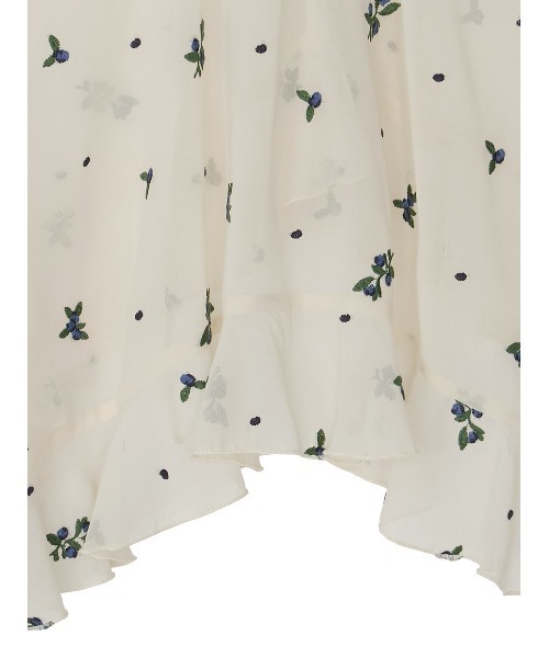 Ameri(アメリ)の「CHRISTINE EMBROIDERY BLOUSE(シャツ/ブラウス・レディース・ブラック/ブラウン/アイボリー・FREE)」の10枚目の写真