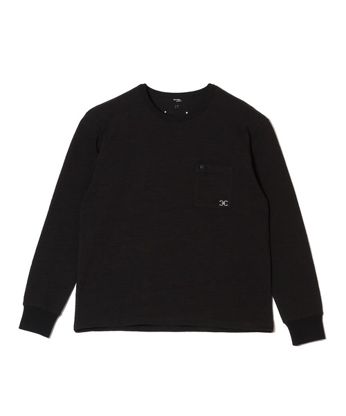 CRIMIE(クライミー)の「HEAVY OZ SLUB C-CHAIN BINDER CREW NECK LONG SLEEVE T SHIRT(Tシャツ/カットソー・メンズ・ブラック/ホワイト・XXL/XL/L/M/S)」の4枚目の写真