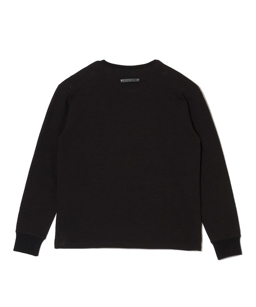 CRIMIE(クライミー)の「HEAVY OZ SLUB C-CHAIN BINDER CREW NECK LONG SLEEVE T SHIRT(Tシャツ/カットソー・メンズ・ブラック/ホワイト・XXL/XL/L/M/S)」の5枚目の写真