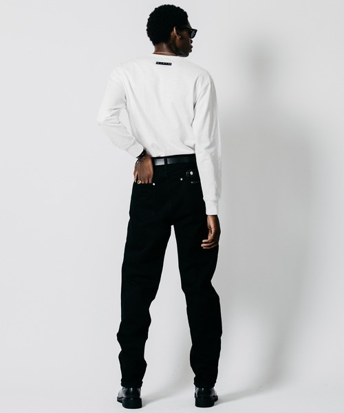 CRIMIE(クライミー)の「HEAVY OZ SLUB C-CHAIN BINDER CREW NECK LONG SLEEVE T SHIRT(Tシャツ/カットソー・メンズ・ブラック/ホワイト・XXL/XL/L/M/S)」の18枚目の写真