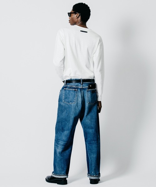 CRIMIE(クライミー)の「HEAVY OZ SLUB C-CHAIN BINDER CREW NECK LONG SLEEVE T SHIRT(Tシャツ/カットソー・メンズ・ブラック/ホワイト・XXL/XL/L/M/S)」の21枚目の写真