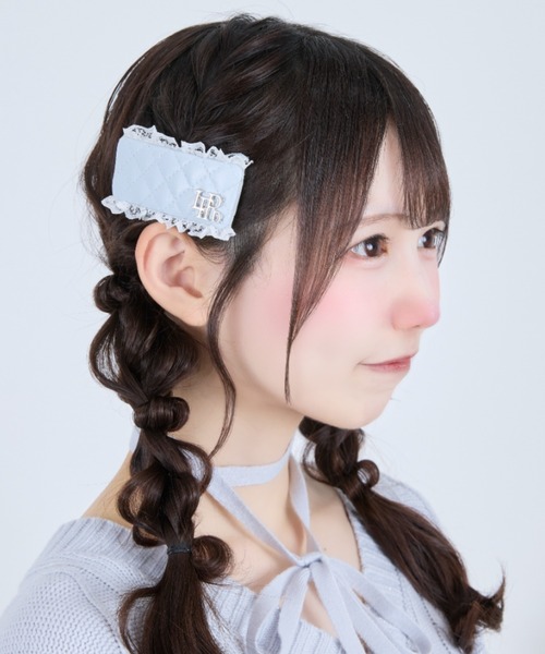キルティングロゴヘアピン（ヘアピン）｜LAFARY（ラファリー）の