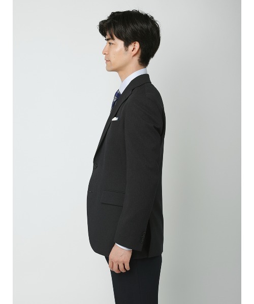 SUIT SQUARE(スーツスクエア)の「最高ジャケット/ウォッシャブル/ストレッチ/ポリエステルメッシュ/織柄/CH28(テーラードジャケット・メンズ・ネイビー/ブラウン/グレー・S/M/L/LL)」の18枚目の写真