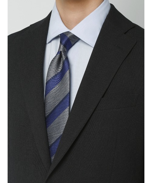 SUIT SQUARE(スーツスクエア)の「最高ジャケット/ウォッシャブル/ストレッチ/ポリエステルメッシュ/織柄/CH28(テーラードジャケット・メンズ・ネイビー/ブラウン/グレー・S/M/L/LL)」の21枚目の写真