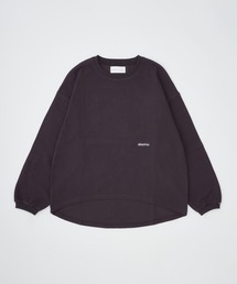 【ADAMPATECK/アダムパテック】waffle soft roundedhem loose shirt