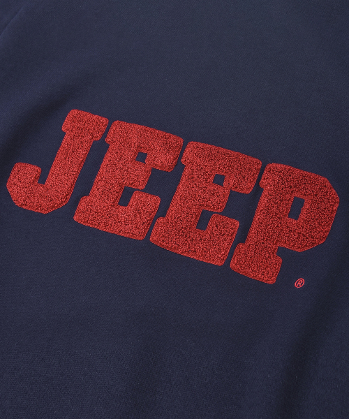 JEEP(ジープ)の「ヴィンテージブークレビッグロゴスウェット (JR5TSU828NA)(スウェット・レディース・その他・LARGE/2XL/MEDIUM/X-LARGE/SMALL)」の4枚目の写真