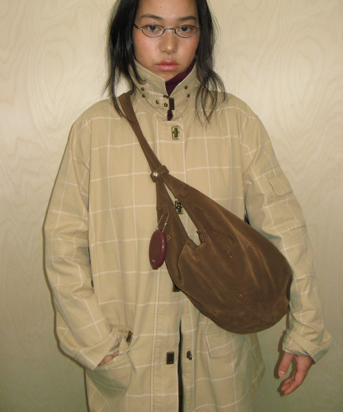 POTE(ポテ)の「0014 3-Way Flow Bag_Khaki Brown(ショルダーバッグ・レディース・その他・FREE)」の2枚目の写真