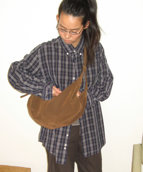 POTE(ポテ)の「0014 3-Way Flow Bag_Khaki Brown(ショルダーバッグ・レディース・その他・FREE)」の3枚目の写真