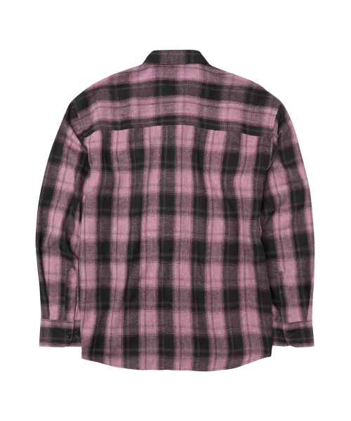 AMOU(アモウ)の「AMOU Core Flannel Shirts PINK(シャツ/ブラウス・レディース・その他・1/2)」の3枚目の写真