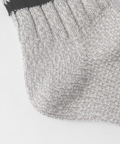 BEAUTY&YOUTH UNITED ARROWS(ビューティーアンドユースユナイテッドアローズ)の「BY 2ライン クォーター ソックス◆(ソックス/靴下・メンズ・ホワイト/ライトグレー/ダークグレー/その他1・フリー)」の6枚目の写真