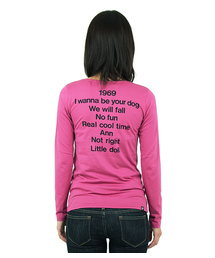 ヒステリックグラマー 半袖 Tシャツ THE STOOGES ビッグプリント HYSTERIC GLAMOUR ヒステリックグラマー THE STOOGES フォト