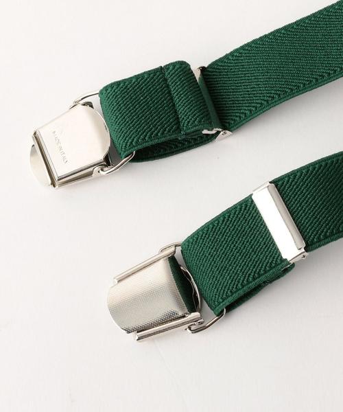UNITED ARROWS（ユナイテッドアローズ）の「＜BRETELLE&BRACES （ブレテッレ&ブレーシス）＞ サスペンダー ◆（サスペンダー・メンズ・ベージュ/ダークグリーン/ネイビー・FREE）」の4枚目の写真