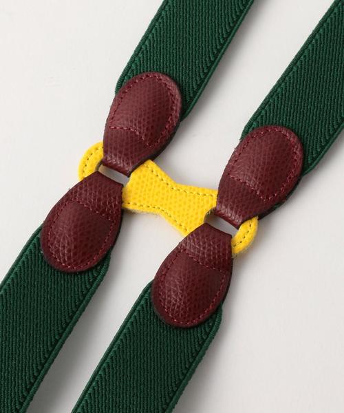 UNITED ARROWS（ユナイテッドアローズ）の「＜BRETELLE&BRACES （ブレテッレ&ブレーシス）＞ サスペンダー ◆（サスペンダー・メンズ・ベージュ/ダークグリーン/ネイビー・FREE）」の6枚目の写真