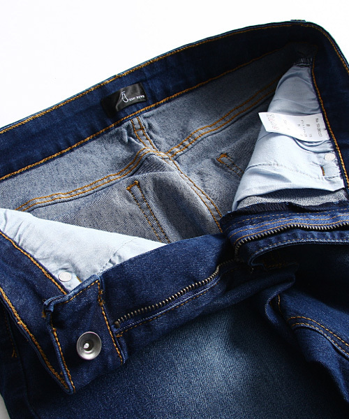 ZIP FIVE（ジップファイブ）の「ZIP FIVE　スーパーストレッチスキニーパンツ（デニムパンツ・メンズ・グレー/サックスブルー/ブラック/クリアブルー/ホワイト/インディゴブルー/ブラック系その他/ブルー系その他/グレー系その他/ケミカルウォッシュ・LARGE/X-LARGE/SMALL/MEDIUM/XX-LARGE/X-SMALL）」の21枚目の写真