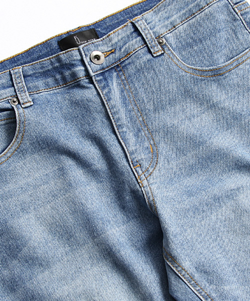 ZIP FIVE（ジップファイブ）の「ZIP FIVE　スーパーストレッチスキニーパンツ（デニムパンツ・メンズ・グレー/サックスブルー/ブラック/クリアブルー/ホワイト/インディゴブルー/ブラック系その他/ブルー系その他/グレー系その他/ケミカルウォッシュ・LARGE/X-LARGE/SMALL/MEDIUM/XX-LARGE/X-SMALL）」の17枚目の写真