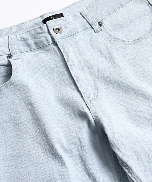 ZIP FIVE（ジップファイブ）の「ZIP FIVE　スーパーストレッチスキニーパンツ（デニムパンツ・メンズ・グレー/サックスブルー/ブラック/クリアブルー/ホワイト/インディゴブルー/ブラック系その他/ブルー系その他/グレー系その他/ケミカルウォッシュ・LARGE/X-LARGE/SMALL/MEDIUM/XX-LARGE/X-SMALL）」の20枚目の写真