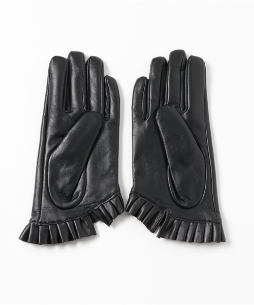 SLY（スライ）の「FRILL GLOBE（手袋・レディース・ブラック・FREE）」の2枚目の写真