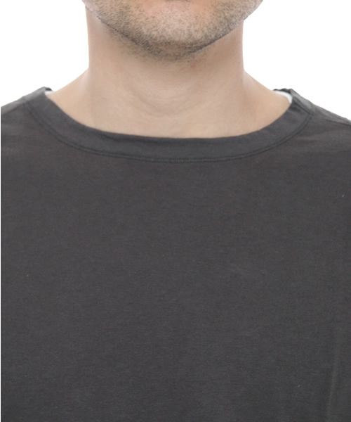 JOURNAL STANDARD J.S HOMESTEAD(ジャーナルスタンダードホームステッド)の「BURKINA FASO HIGH GAGE COTTON BASEBALL Tee(Tシャツ/カットソー・メンズ・チャコールグレー/ライトグレー・MEDIUM/LARGE)」の5枚目の写真