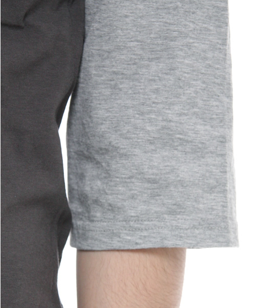 JOURNAL STANDARD J.S HOMESTEAD(ジャーナルスタンダードホームステッド)の「BURKINA FASO HIGH GAGE COTTON BASEBALL Tee(Tシャツ/カットソー・メンズ・チャコールグレー/ライトグレー・MEDIUM/LARGE)」の6枚目の写真