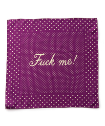 WACKO MARIA | WACKO MARIA 10SS POCKET CHIEF (FUCK ME!)(バンダナ/スカーフ)