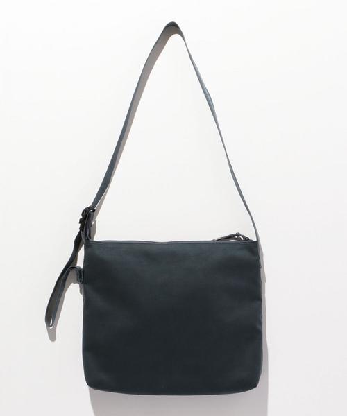 BEAUTY&YOUTH UNITED ARROWS（ビューティーアンドユースユナイテッドアローズ）の「BY ライトファブリック ショルダーバッグ  о（ショルダーバッグ・メンズ・ブラック/ライトグレー/ダークブラウン/コバルトブルー・FREE）」の4枚目の写真