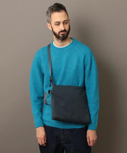 BEAUTY&YOUTH UNITED ARROWS（ビューティーアンドユースユナイテッドアローズ）の「BY ライトファブリック ショルダーバッグ  о（ショルダーバッグ・メンズ・ブラック/ライトグレー/ダークブラウン/コバルトブルー・FREE）」の18枚目の写真