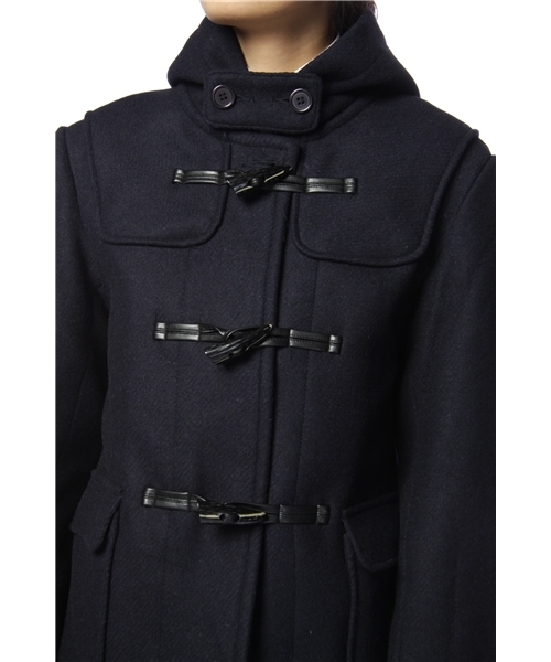 BEAMS BOY メルトンダッフルコート　ネイビー 冬の定番！大人気のダッフルコートのご紹介♡｜ビームス ボーイ