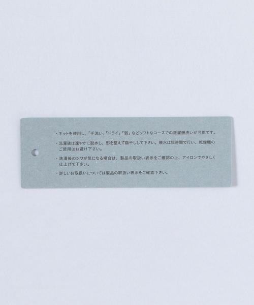 green label relaxing（グリーンレーベルリラクシング）の「ST ミニブークレ イージーカーディガン ◆（カーディガン/ボレロ・メンズ・ブラック/マスタード/ダークグリーン・MEDIUM/LARGE/SMALL）」の16枚目の写真