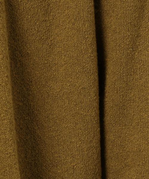 green label relaxing（グリーンレーベルリラクシング）の「ST ミニブークレ イージーカーディガン ◆（カーディガン/ボレロ・メンズ・ブラック/マスタード/ダークグリーン・MEDIUM/LARGE/SMALL）」の11枚目の写真