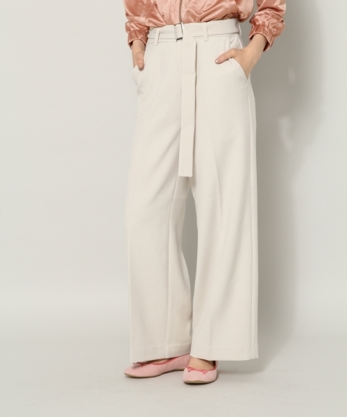 BLISS POINT（ブリスポイント）の「【Sサイズ展開】スタイルアップワイドパンツ/765833（その他パンツ・レディース・ブラック/グリーン/ライトグレー/オレンジ/グレー/その他1・SMALL/MEDIUM/LARGE）」の3枚目の写真