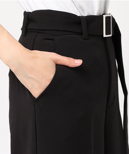 BLISS POINT（ブリスポイント）の「【Sサイズ展開】スタイルアップワイドパンツ/765833（その他パンツ・レディース・ブラック/グリーン/ライトグレー/オレンジ/グレー/その他1・SMALL/MEDIUM/LARGE）」の12枚目の写真