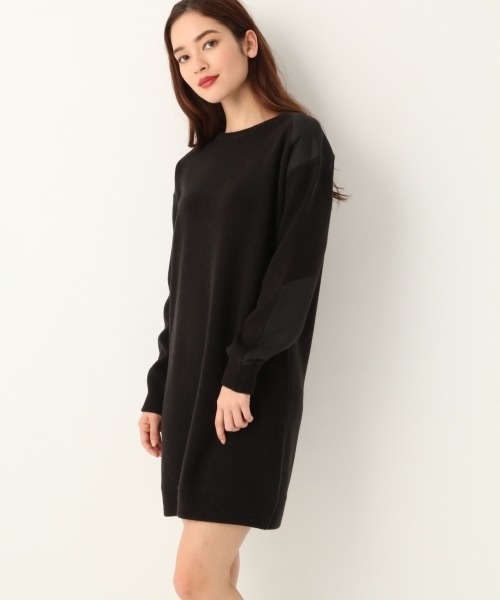 A part by（アパートバイ）の「9GAcWミリタリーCNワンピース 777250（ワンピース・レディース・アイボリー/ブラック/カーキ・FREE）」の2枚目の写真